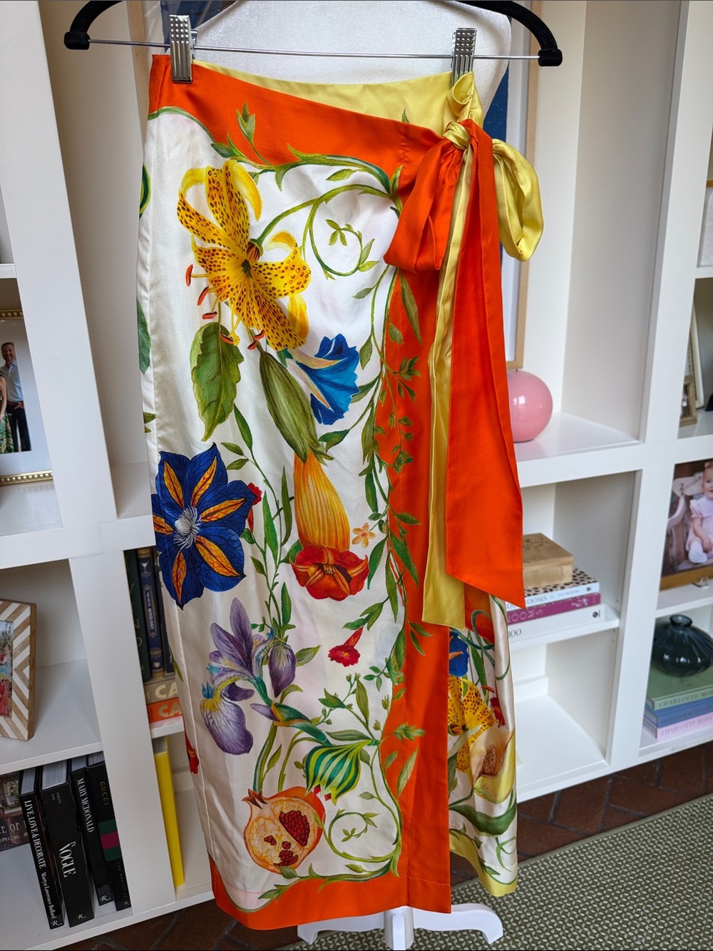 Alemais - Women’s Floral Flores Silk Wrap Sarong Skirt - Size: US 2